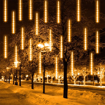 LED Meteor Shower Fairy String Garland Curtain Lights