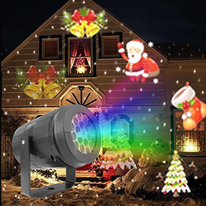 Christmas Party Lights LED Laser Snowflake Projector