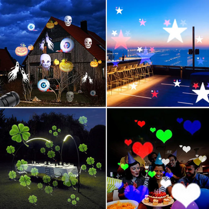 Christmas Party Lights LED Laser Snowflake Projector