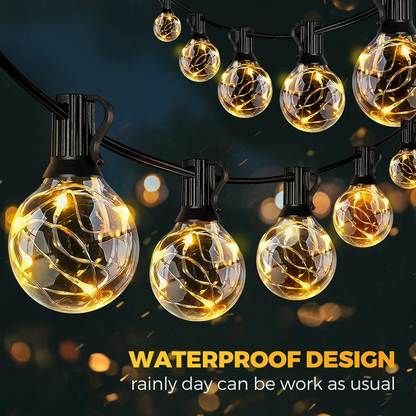 Solar Patio String Light 11 Lights