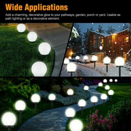 Outdoor Waterproof Solar Power Yard Street Light