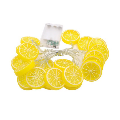 Lemon Slice Shaped String LED Lights (USB)