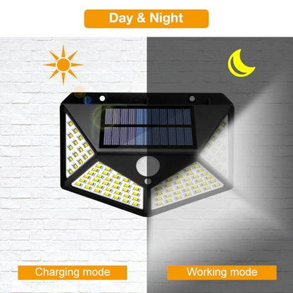 Outdoor Motion Sensor Solar LED Light